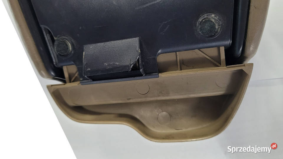 PODŁOKIETNIK VOLVO 740 760 940 960 BEŻOWY SKÓRA Wyposażenie wnętrza Ruda Śląska sprzedam