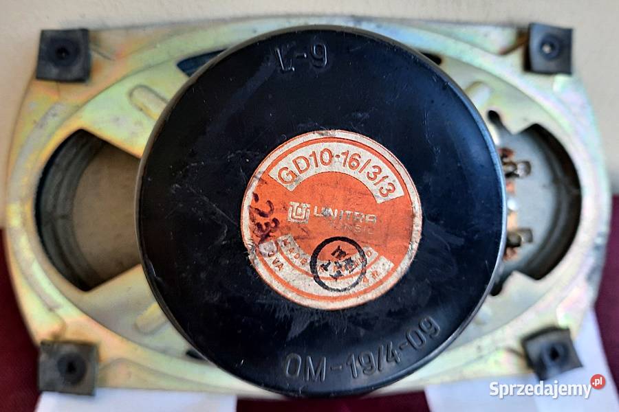 Głośnik Unitra Tonsil GD101633 3 W 4 Ohm wielkopolskie