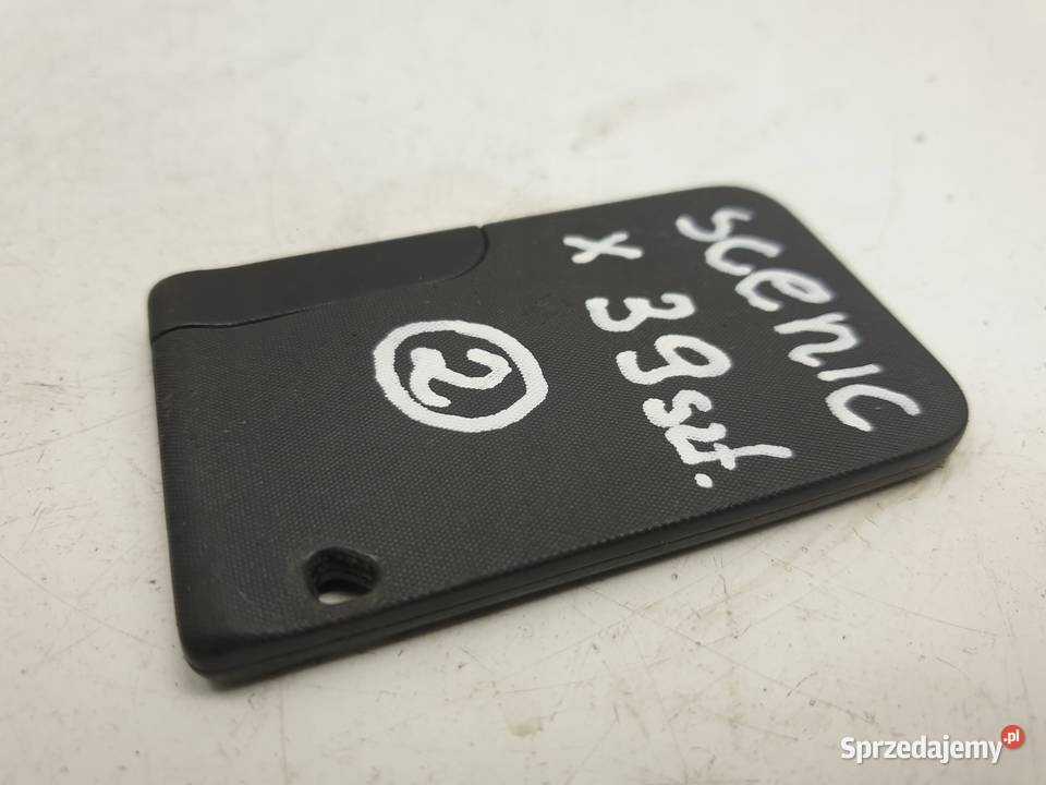 KARTA RENAULT SCENIC KARTA KLUCZYK osobowe Rudka