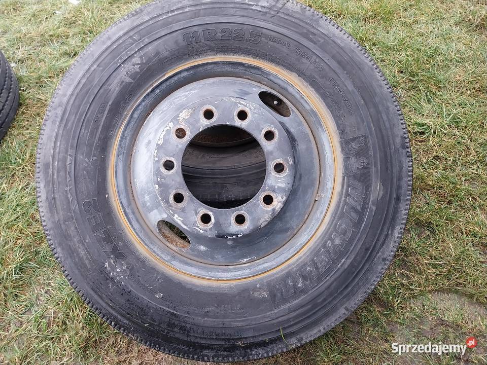 Michelin XZE 11R225 4 koła opony felgi Borek Wielkopolski