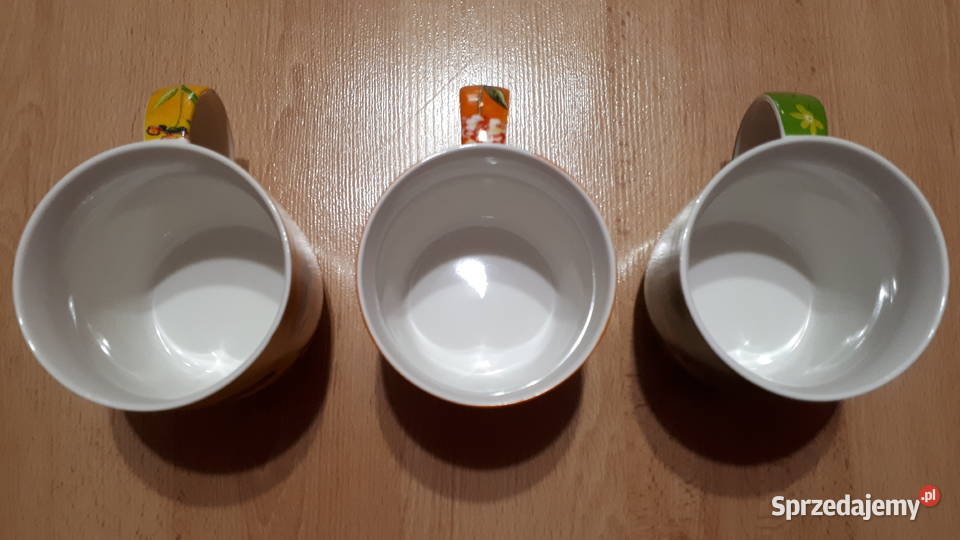 Kubki kwiaty wielokolorowe 3 sztuki wielokolorowy śląskie Rybnik