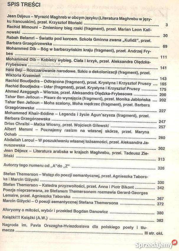 LITERATURA NA ŚWIECIE 1987 7 192 Warszawa