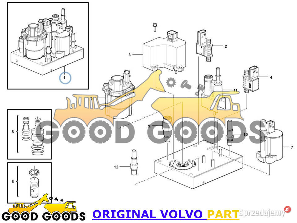 VOLVO POMPA MODUŁ DOZUJĄCY ADBLUE 23387854 Władysławów sprzedam
