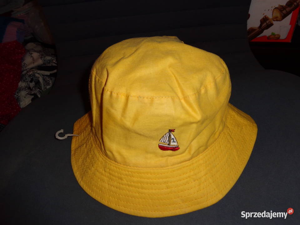 kapelusik żółty nowy rozmiar 54 Poznań