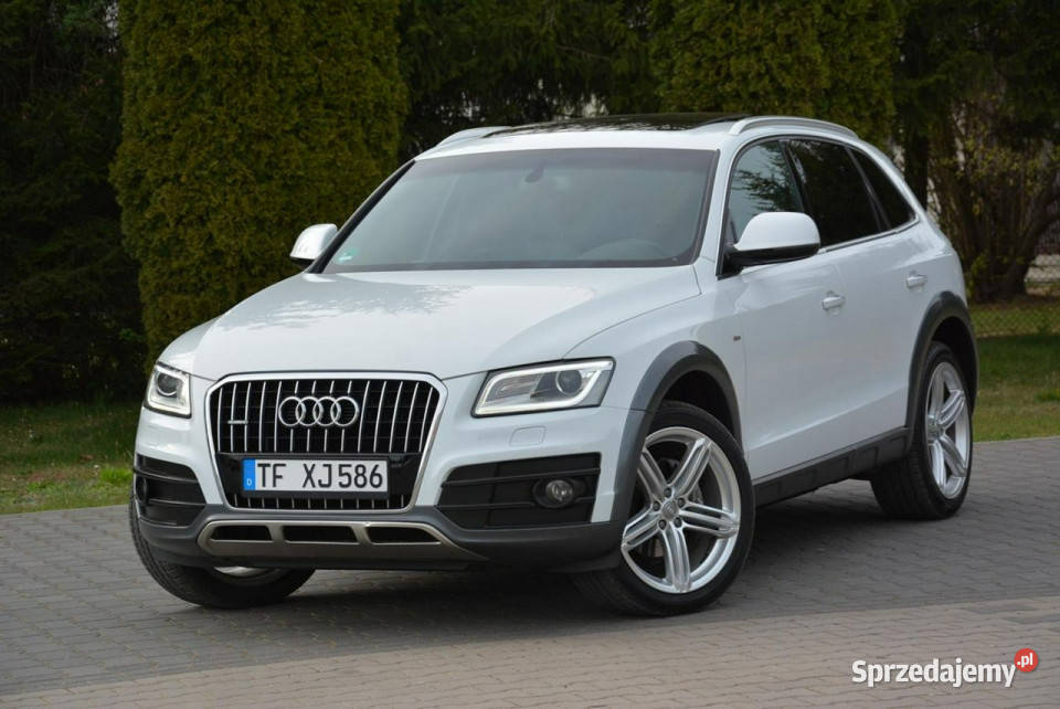 Audi Q5 SLine Pakiet Quattro Offroad BangOlufsen isofix mazowieckie Ostrów Mazowiecka sprzedam