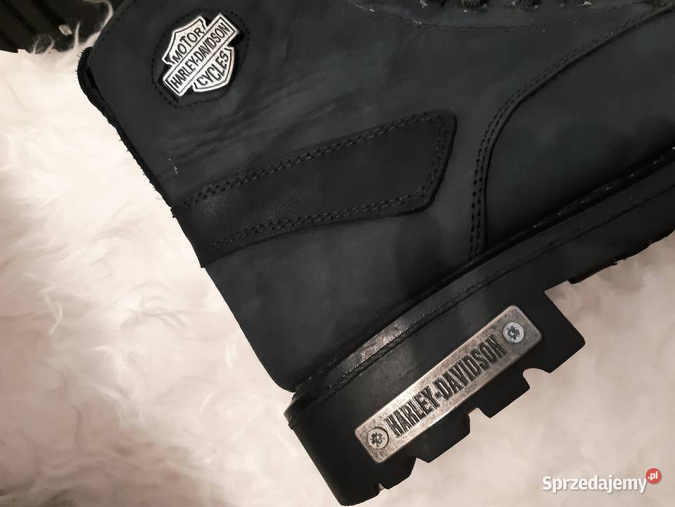 Sprzedam czarne oryginalnie botki Harley