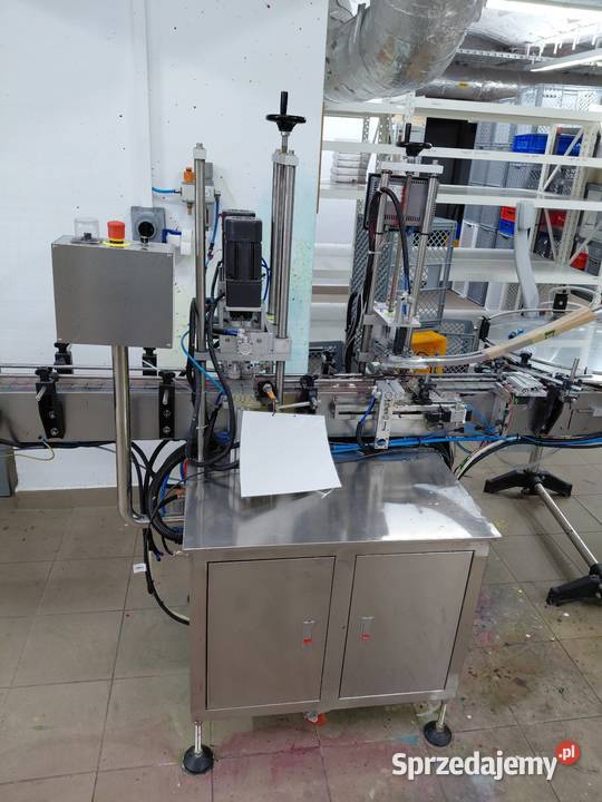 Maszyna do zakręcania i aplikowania zakrętek 20 Gliwice