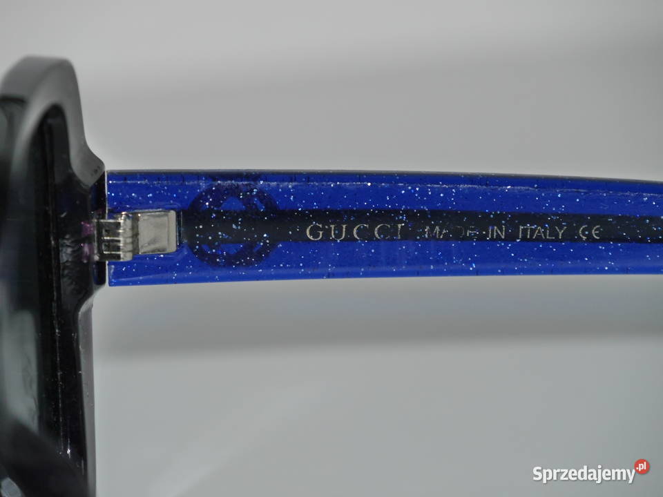 Gucci świetne okulary mieniące drobinki Wrocław