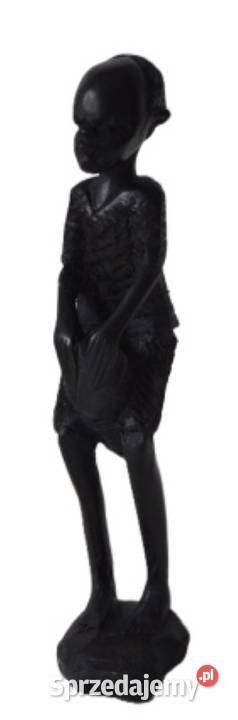 Figurka afrykańska z hebanu Figurki i rzeźby Lębork