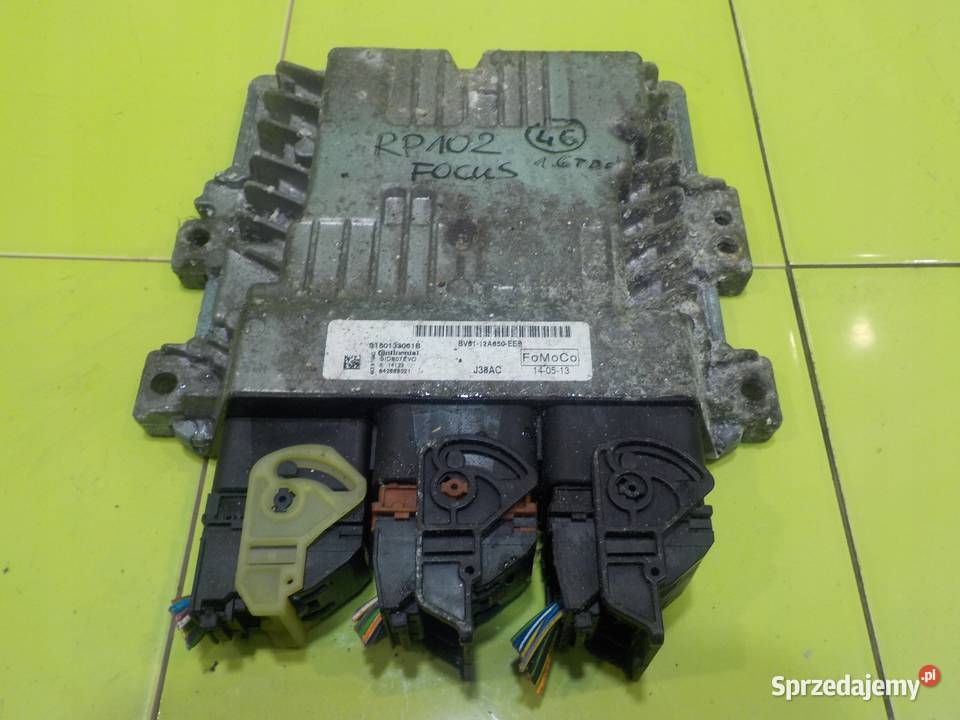 FORD FOCUS MK3 14r 16 TDCI sterownik komputer Części samochodowe Suków sprzedam