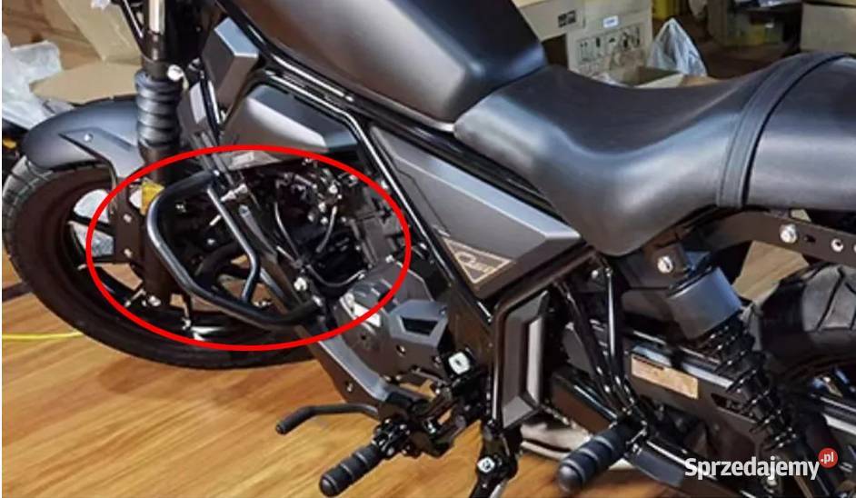 ZONTES C125 C gmole osłona orurowanie silnika