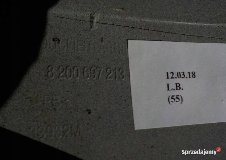 ZDERZAK TYLNY TYŁ DACIA LOGAN 0408 8200697213 Nowy Tomyśl