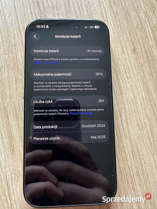 IPhone 16 pro w kondycji Ryki