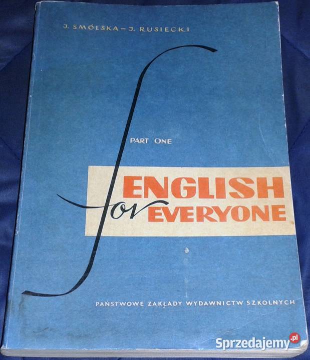 English for everyone Part 1 J Smólska J Rusiecki Pozostałe Chełm