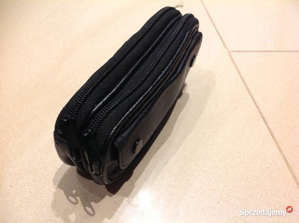 Nerka Czarna skórzana skóra naturalna Nowa Sól