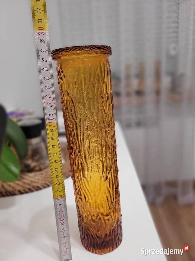 Stare szkło wazon Ciechanowiec