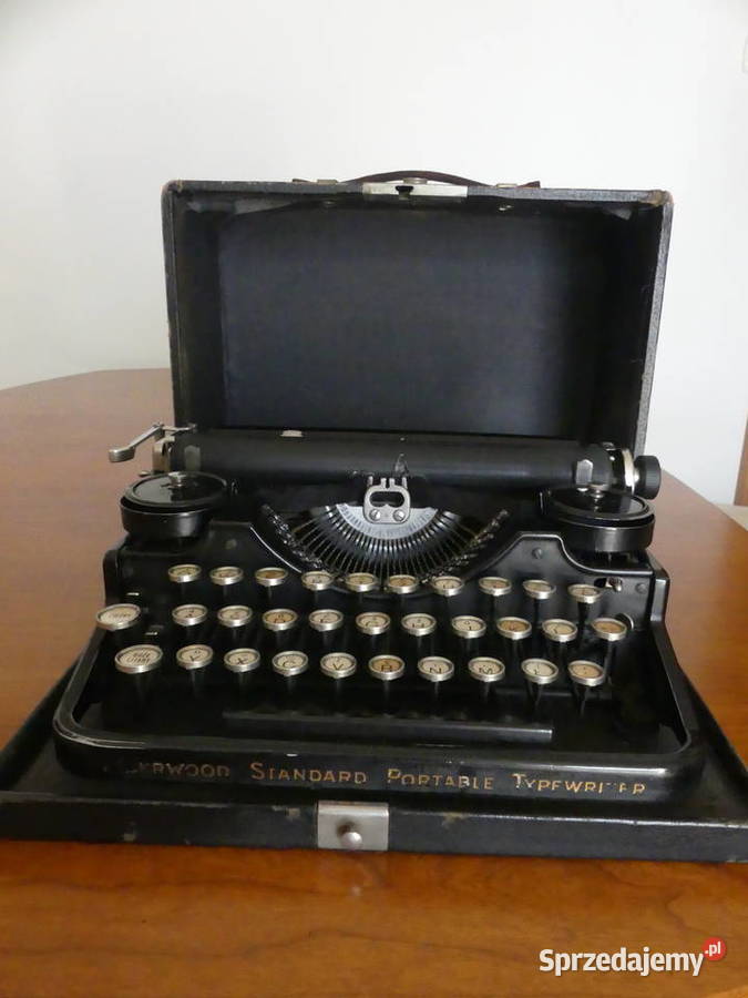 walizkowa maszyna do pisania Underwood Warszawa sprzedam