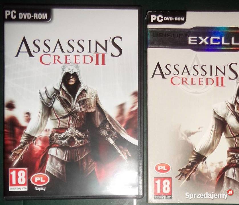 Assassins creed 2 II PC DVD 2010 płyta nowa Rzeszów sprzedam