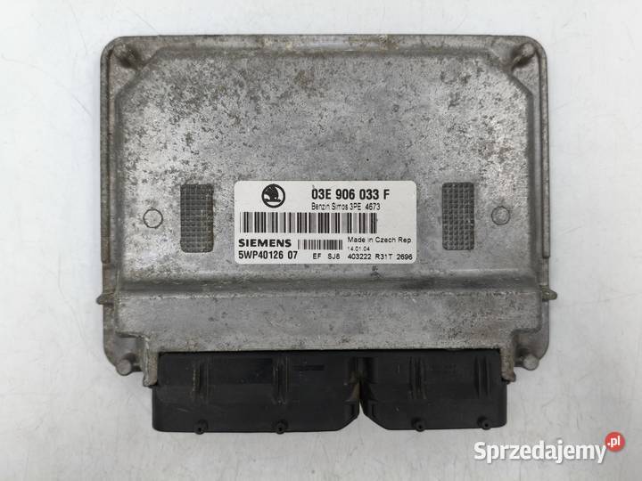 Sterownik Silnika Skoda Fabia 12 AZQ 03E906033F Wyszków