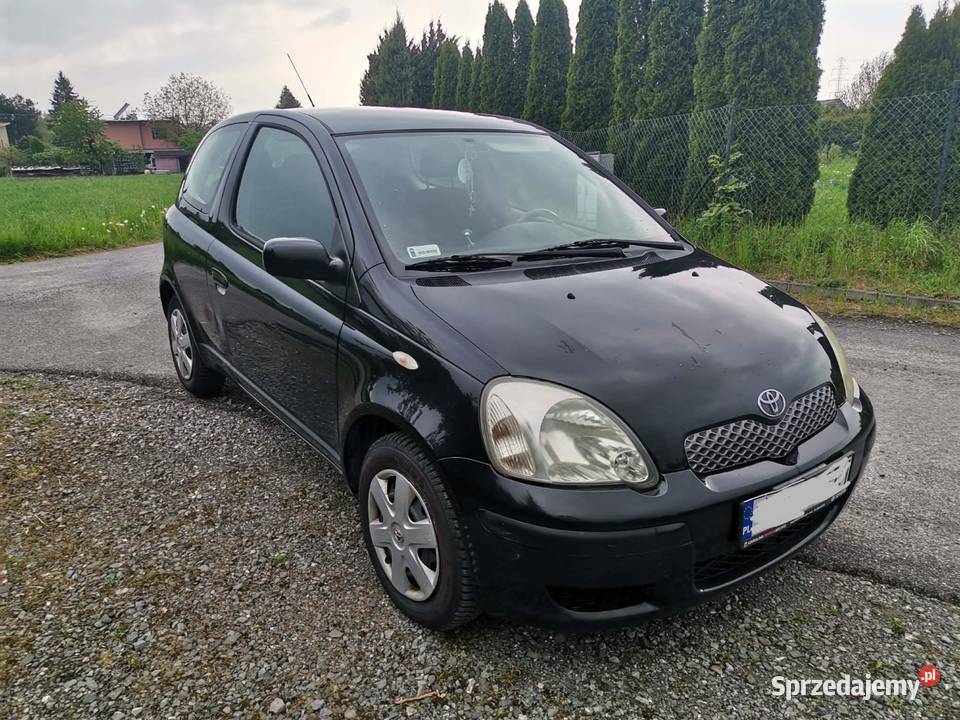 Toyota Yaris 14 d4d czarny śląskie Ustroń sprzedam