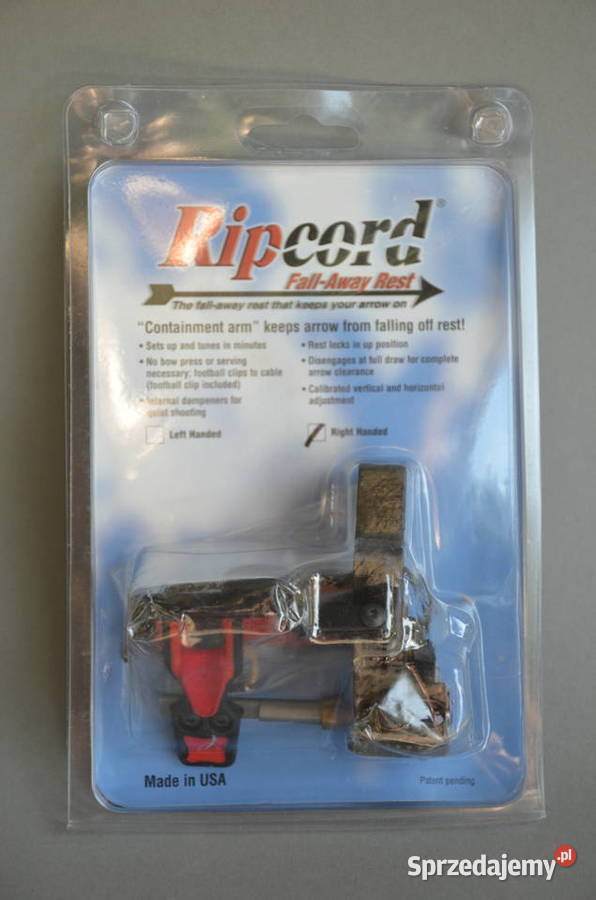 Podstawka Ripcord Camo opadająca do łuk Środa Wielkopolska