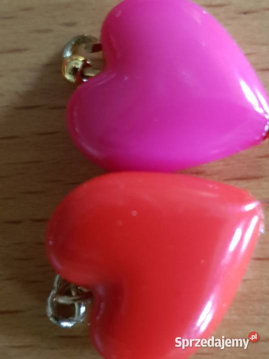 zawieszki przywieszki serduszka serca wisiorek Dla kobiet