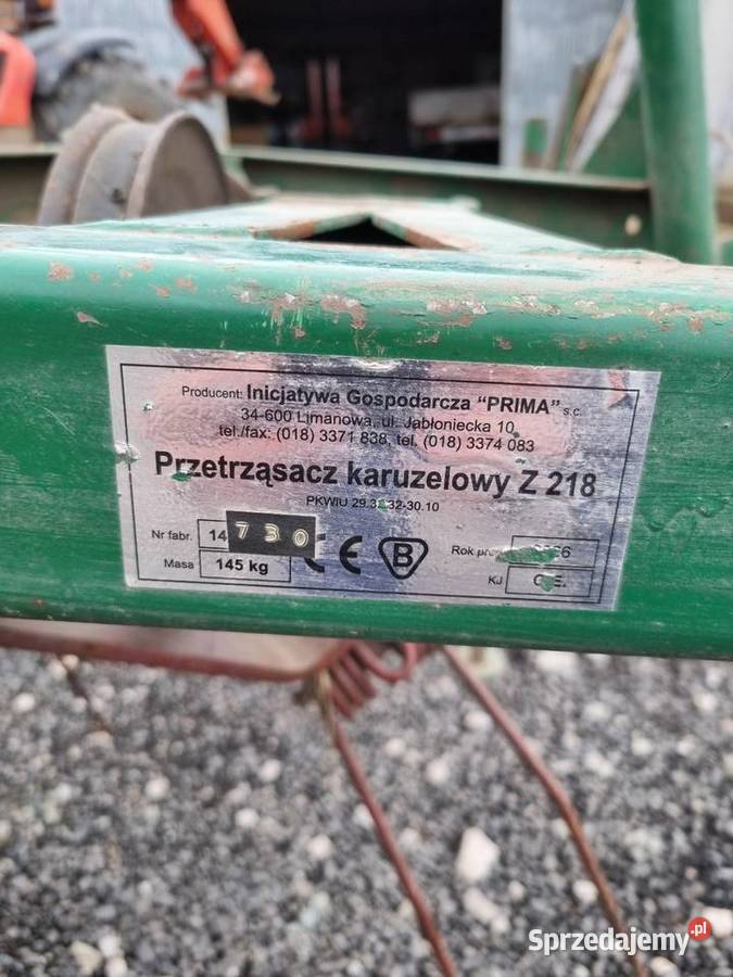 Przetrząsacz karuzelowy Fałkowo