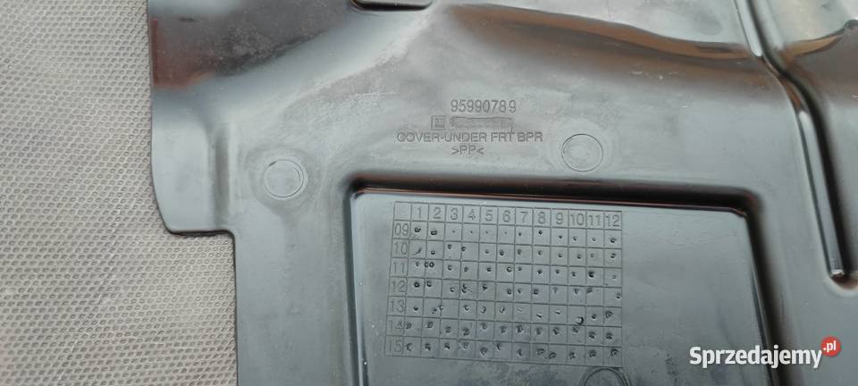 Chervolet Spark M300 Osłona silnika paska Pozostałe sprzedam