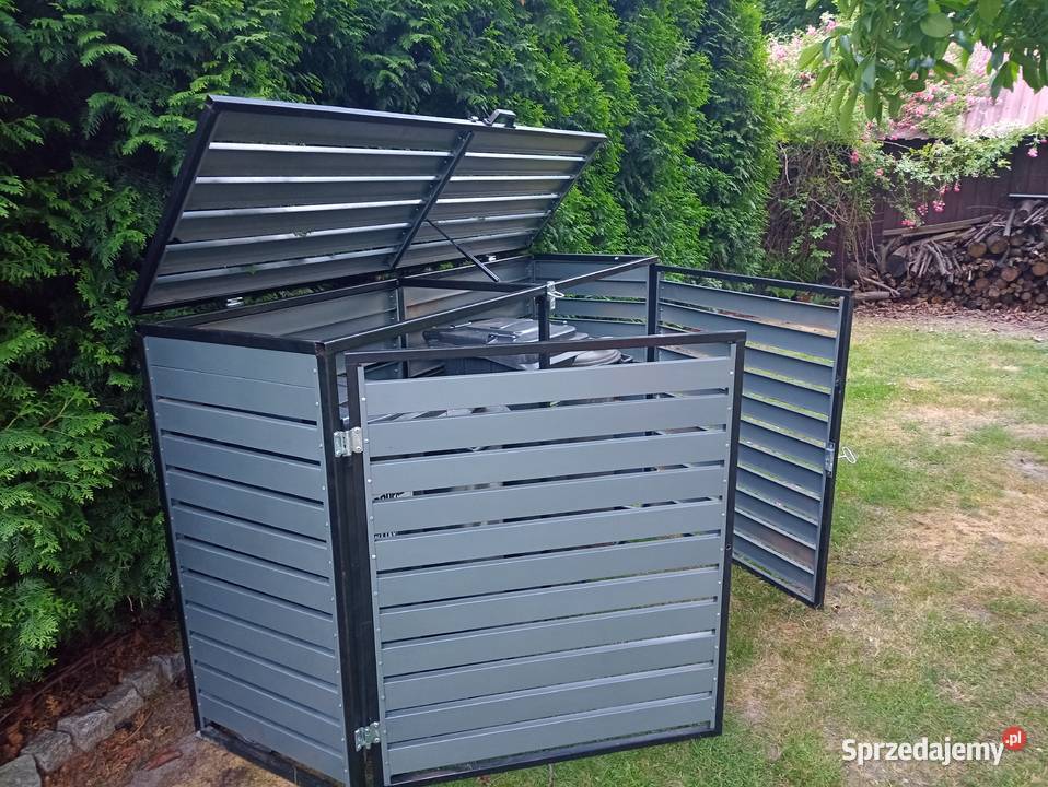 Osłona kosza na śmieci domek narzędziowy Ogród Bełk