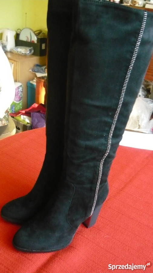 Buty zamszowe Rozmiar 38 Kozaki śląskie Myszków