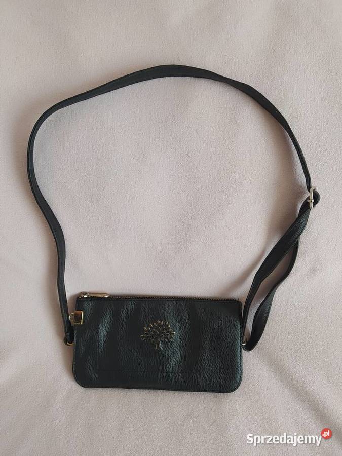 Torebka Mulberry czarna skorzana Dębica