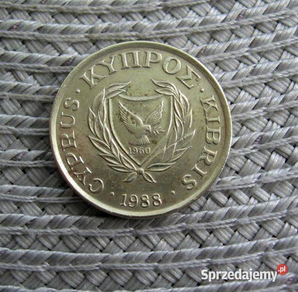 Cypr 10 Cent 1988r sprzedam