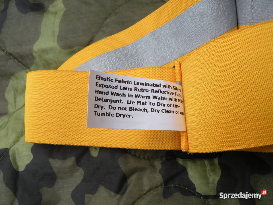 Pas Us Army odblaskowy do biegania Wrocław