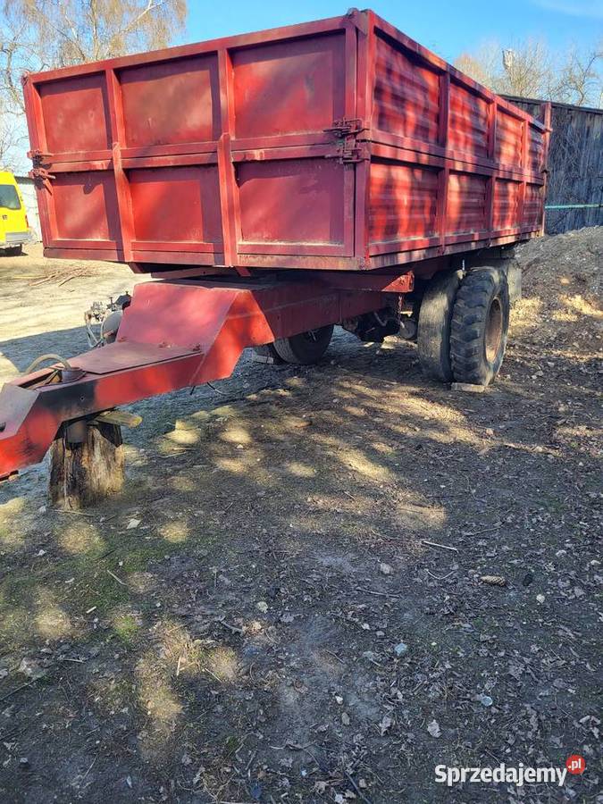 Przyczepa wywrotka 8 ton nieuszkodzony Chomentów
