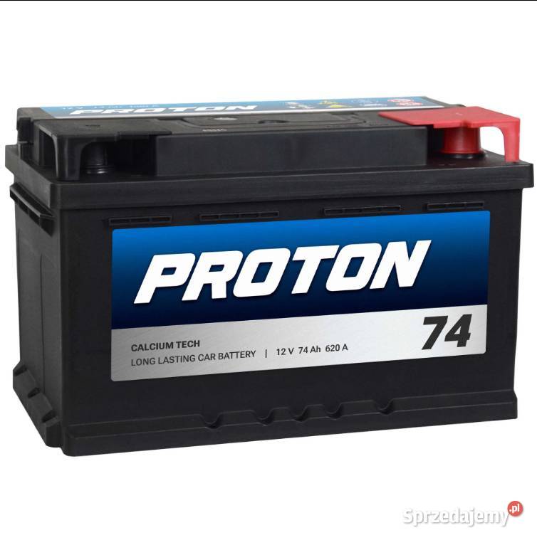 Akumulator PROTON 74Ah 620A Darmowy dowóz lubelskie Lublin
