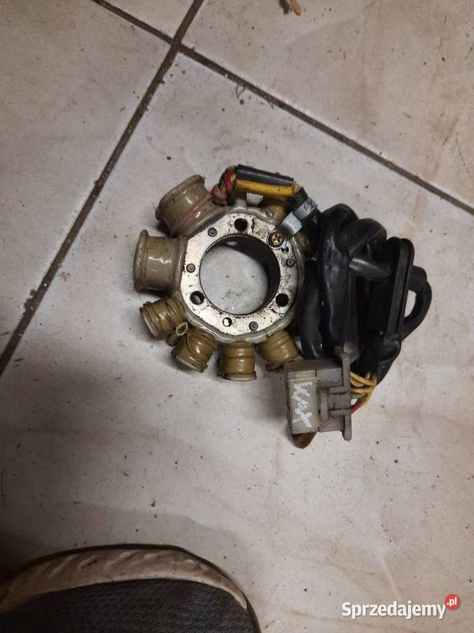 Kawasaki KMX 125 iskrownik stojan alternator dolnośląskie Jelenia Góra