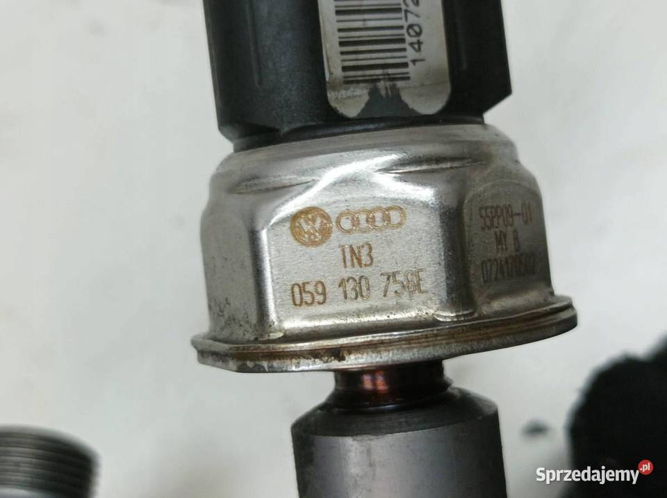 LISTWA WTRYSKOWA 059130089AB 30 TDI Audi A6 III Rok produkcji 2007