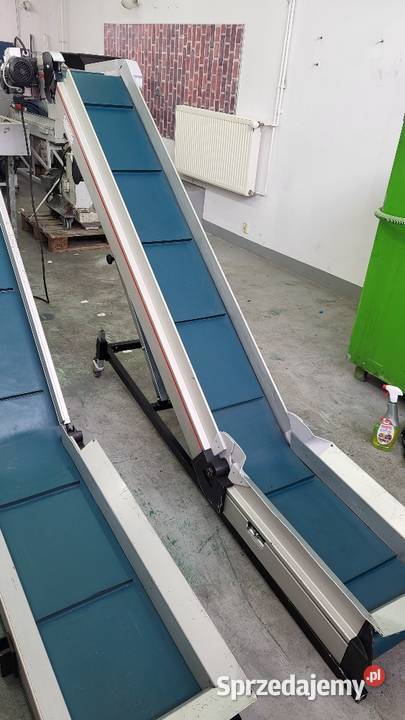 Taśmociąg podwójnie łamany Z z zabierakami Białogard