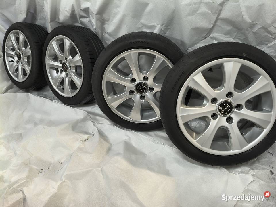 Koła 16 BMW 5x120 stan opony letnie 2022r kujawsko-pomorskie Aleksandrów Kujawski