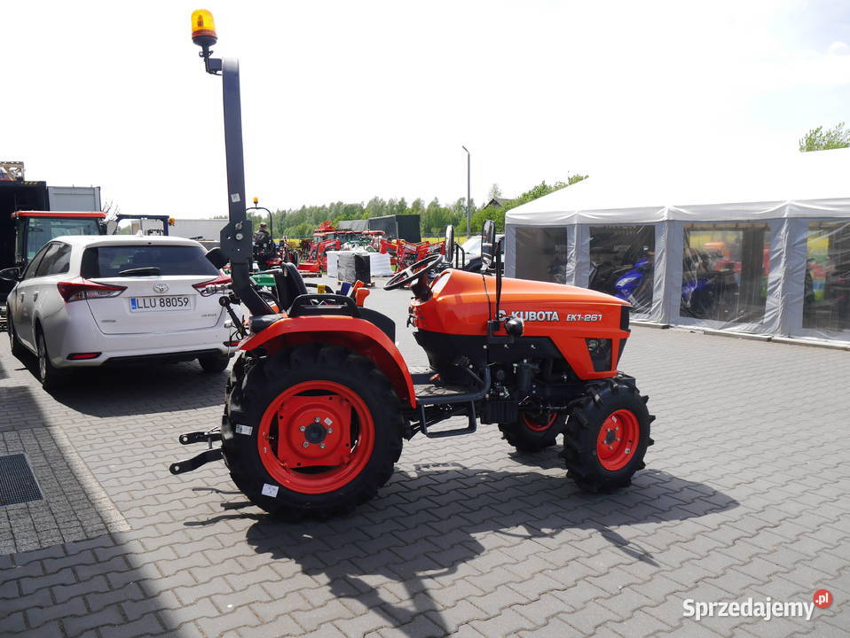 Kubota EK1261 Nowy 25 Homologacja lubelskie Trzebieszów