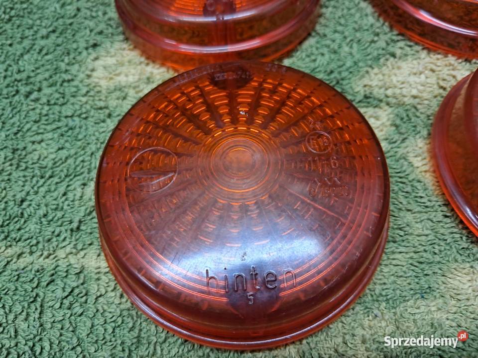 Nowe DDR okrągłe klosze kierunkowskazów MZ ETZ podkarpackie Sanok