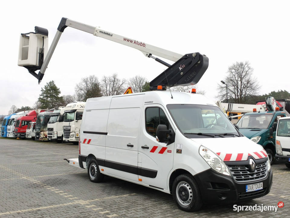 Renault Master Zwyżka Podnośnik Koszowy KAT B Do centralny zamek świętokrzyskie Widełki