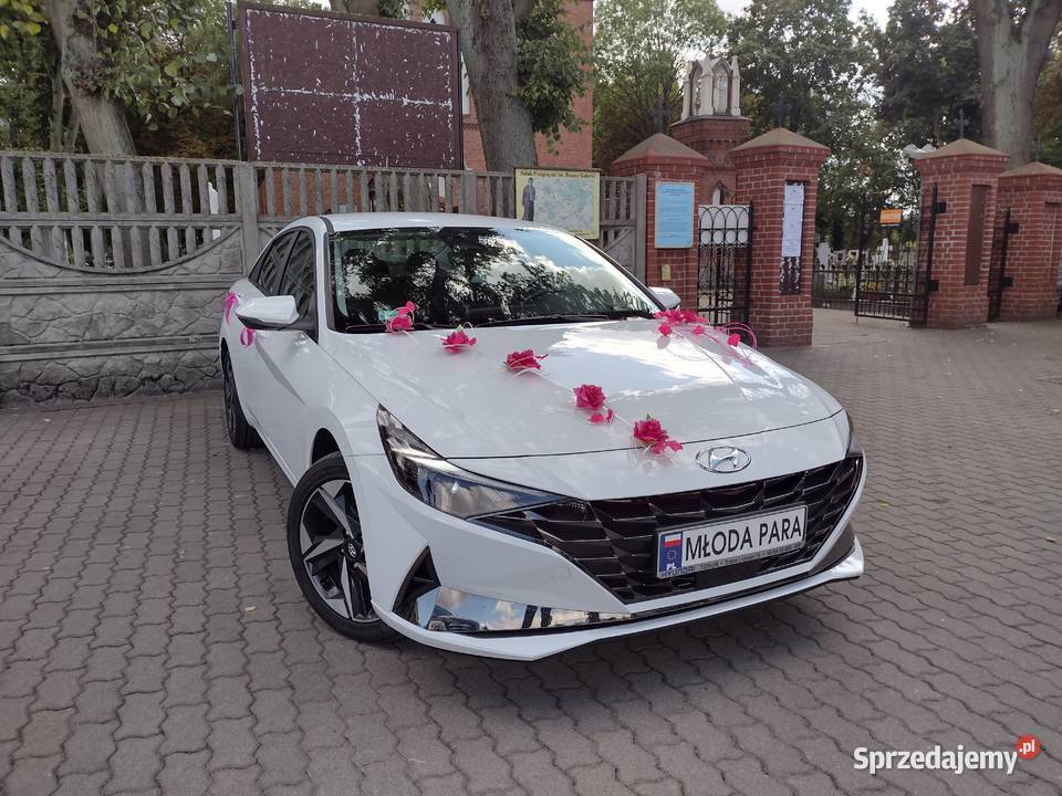 Auto do Ślubu Nowe 2021r Przystrojenie i Tablice Pozostałe Złotów
