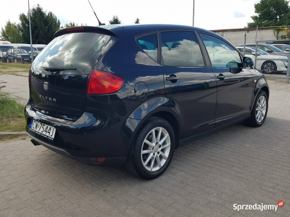 Seat Altea 14 Turbo Benzyna Nawigacja nieuszkodzony kujawsko-pomorskie Włocławek