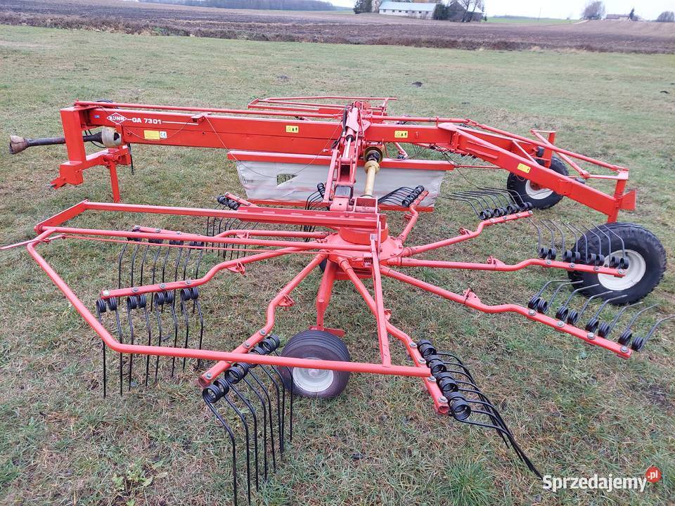 Zgrabiarka Stan Kuhn 7301 dwukaruzelowa 2005r 1