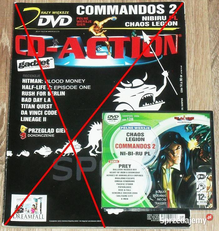 Magazyn CDACTION dodatki płyty plakaty Czasopisma Czasopisma śląskie