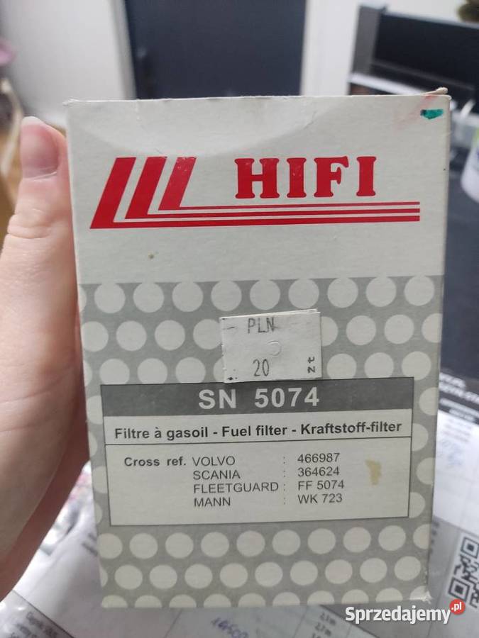 Filtr paliwa SN 5074 Claas Deutz FSM4118 1180597 Zamość