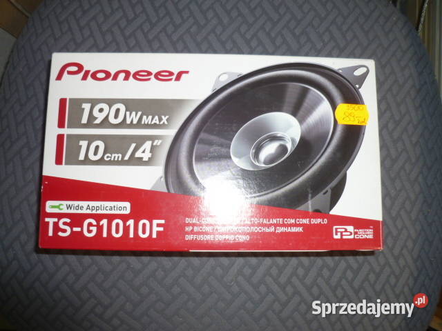 Głośniki samochodowe Pioneer TSG101F małopolskie Kraków
