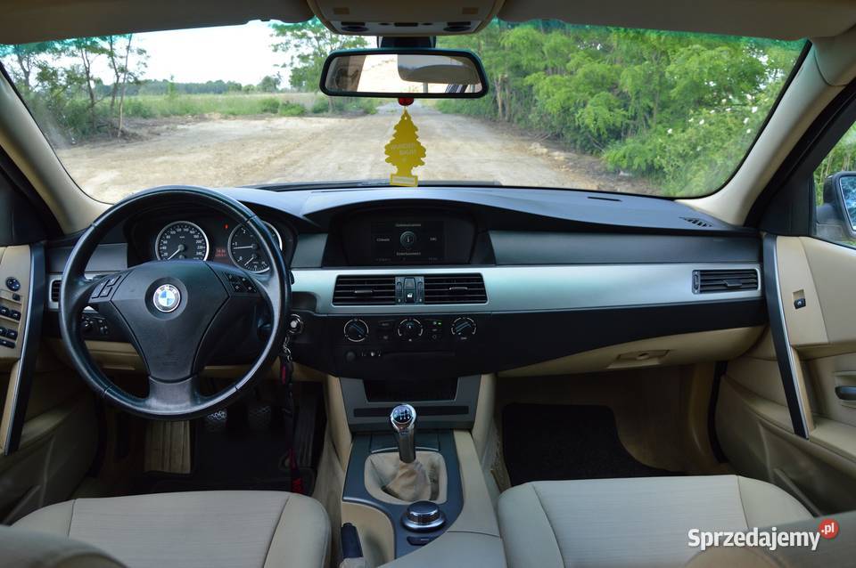 BMW E60 520d M47 niski przebieg salon ESP Długołęka