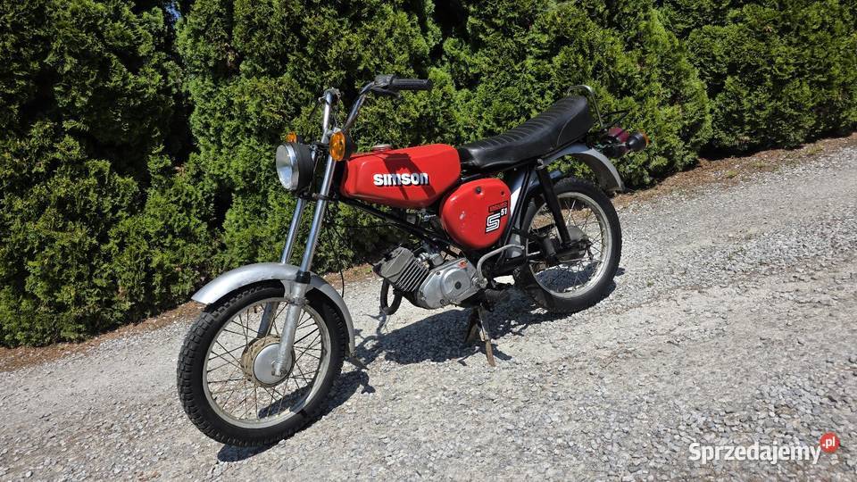 Simson s51 4 biegowy enduro Motocykle, skutery, quady Sandomierz